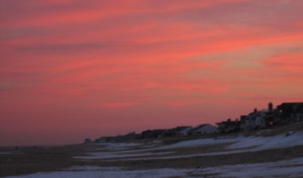 Rehobeth Beach - Winter Sunset
